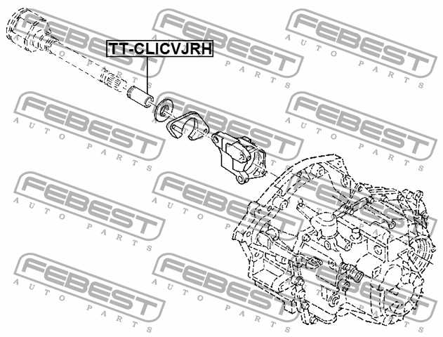 Втулка внутр шруса RENAULT LOGAN 2005-2013 <b>FEBEST TT-CLICVJRH</b> - изображение 1