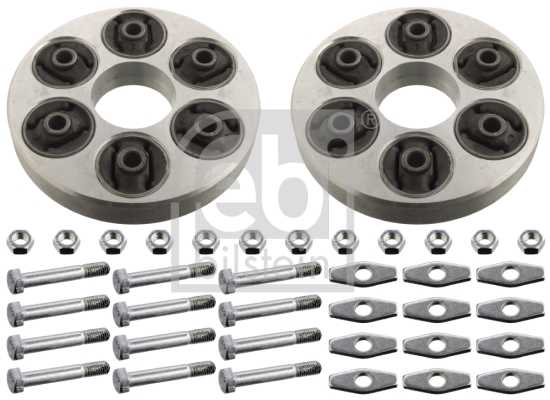 Крестовина, карданный шарнир продольного вала <b>FEBI BILSTEIN 102100</b> - изображение Крестовина, карданный шарнир продольного вала <b>FEBI BILSTEIN 102100</b> - изображение