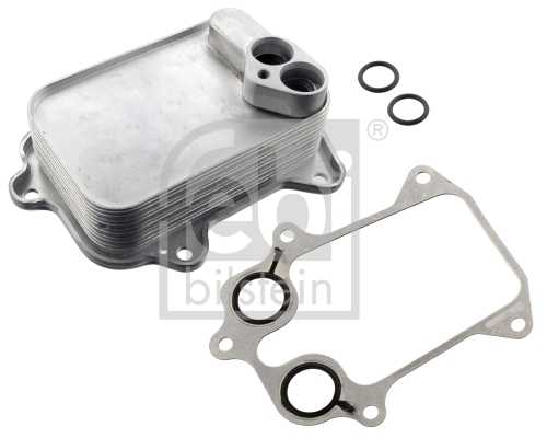 Радиатор масляный, моторное масло <b>FEBI BILSTEIN 103299</b> - изображение Радиатор масляный, моторное масло <b>FEBI BILSTEIN 103299</b> - изображение