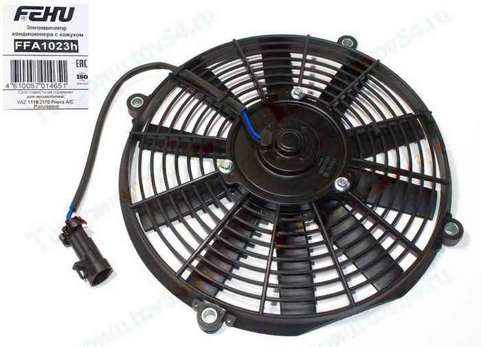 Вентилятор кондиционера ВАЗ 1118 Калина, 2170 Приора Panasonic <b>FEHU FFA1023h</b> - изображение