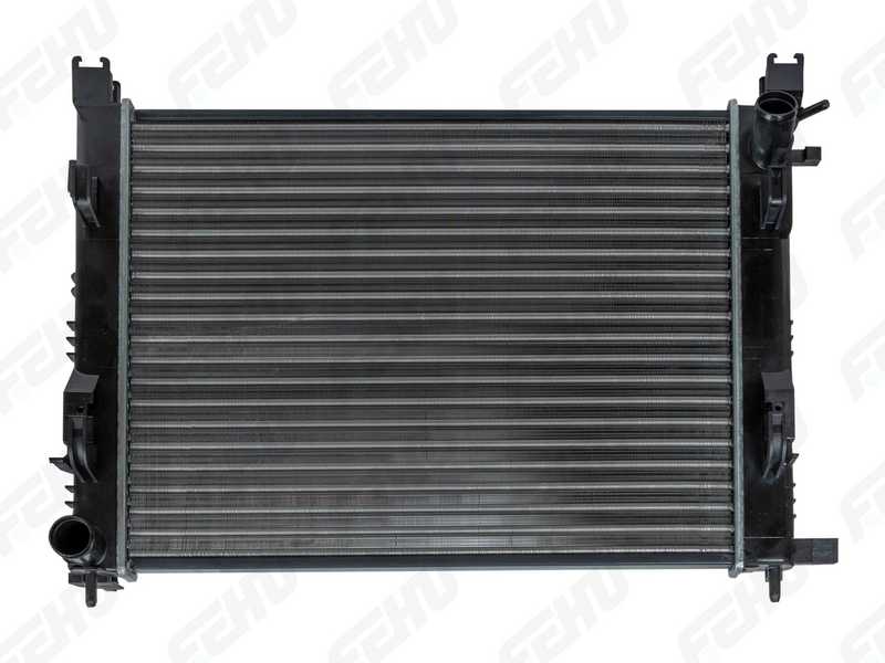 Электровентилятор охлаждения с кожухом Renault Logan (04-) FFC1068 <b>FEHU FRC1480m</b> - изображение