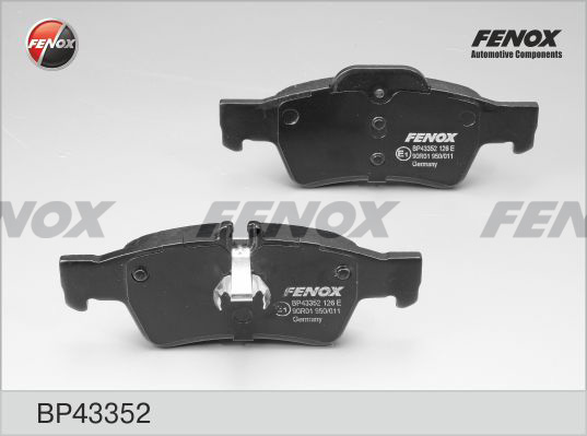 Колодки задние MB W211, 2.0-2.7CDi, 02- <b>FENOX BP43352</b> - изображение Колодки задние MB W211, 2.0-2.7CDi, 02- <b>FENOX BP43352</b> - изображение