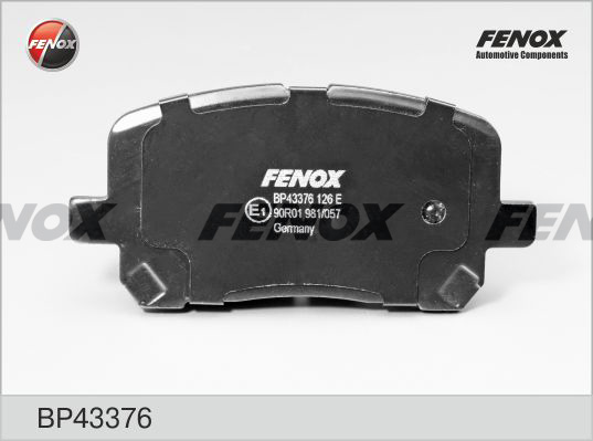Колодки передние Toyota Avensis Verso 2.0, 01-, AKEBONO <b>FENOX BP43376</b> - изображение Колодки передние Toyota Avensis Verso 2.0, 01-, AKEBONO <b>FENOX BP43376</b> - изображение