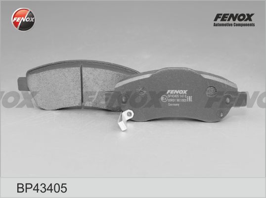 Колодки передние Honda CR-V 2.0-2.4, 06- <b>FENOX BP43405</b> - изображение 1