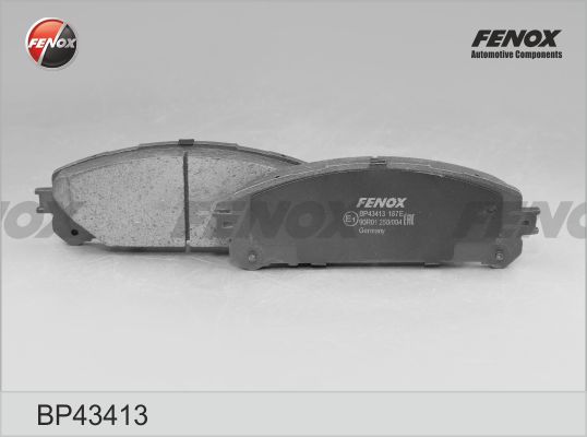 Колодки передние Lexus RX 3.5, 09- <b>FENOX BP43413</b> - изображение Колодки передние Lexus RX 3.5, 09- <b>FENOX BP43413</b> - изображение