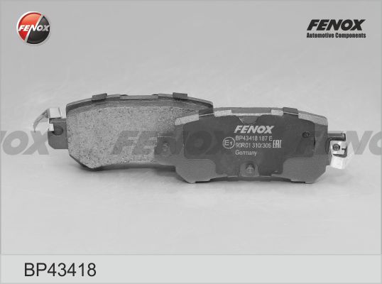 Колодки задние Mazda CX-5 2.0, 11- <b>FENOX BP43418</b> - изображение