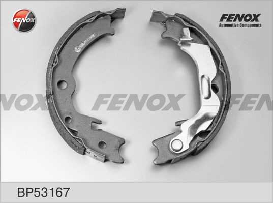 Колодки барабанные VW Polo sedan 10 - (RUS) <b>FENOX BP53167</b> - изображение 1