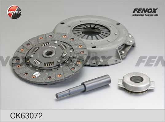 Сцепление Nissan Primera P10/P11 1.6 90-03, Almera N16 1,5 00- <b>FENOX CK63072</b> - изображение 5