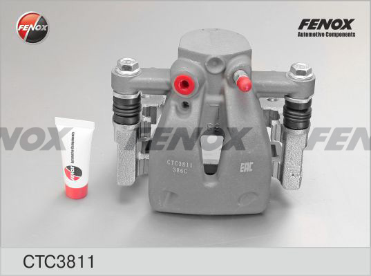 Суппорт задний левый, d=38 Toyota Avensis, Corola verso 1.6-2.0, 03- <b>FENOX CTC3811</b> - изображение 2