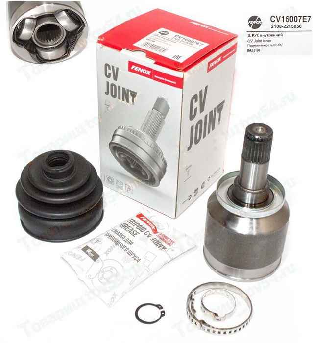 ШРУС внутренний ВАЗ 2108-10, 2113-2115, 1118 Калина , 2170 Приора , 2190 Гранта Фенокс трипоид <b>FENOX CV16007E7</b> - изображение