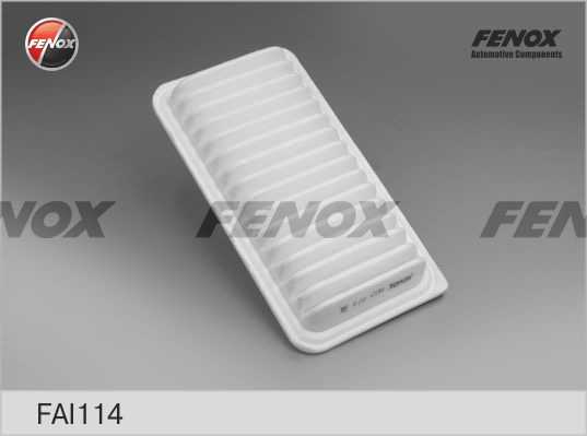 Фильтр воздушный Toyota Avensis 01-09 1.6-2.4, Corolla 02-09 1.4-1.8 <b>FENOX FAI114</b> - изображение 2