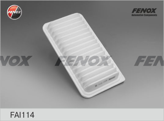 Фильтр воздушный Toyota Avensis 01-09 1.6-2.4, Corolla 02-09 1.4-1.8 <b>FENOX FAI114</b> - изображение