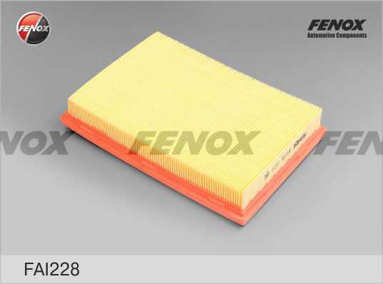 Фильтр воздушный Mazda 121 96-03 1.25, 1.3, 323 94-98 2.0, 626 87-97 2.0, 2.2 <b>FENOX FAI228</b> - изображение Фильтр воздушный Mazda 121 96-03 1.25, 1.3, 323 94-98 2.0, 626 87-97 2.0, 2.2 <b>FENOX FAI228</b> - изображение