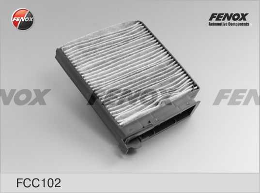 Фильтр салона угольный Renault Logan 04-, Duster 11-, Sandero 07- <b>FENOX FCC102</b> - изображение 1