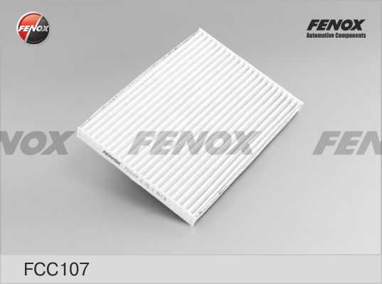 Фильтр салона угольный Nissan Qashqai 07-, X-Trail (T31) 07- 2.0, 2.5, 2.0dCi <b>FENOX FCC107</b> - изображение
