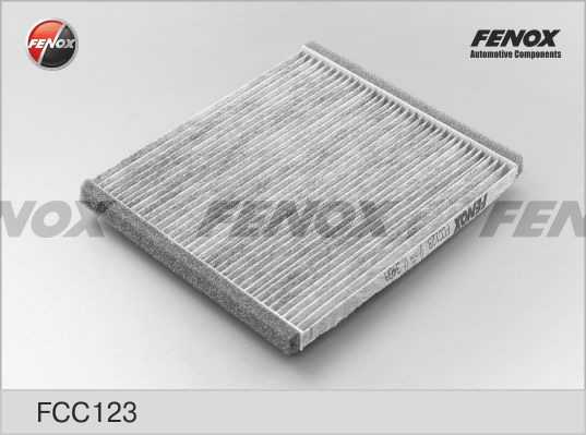 Фильтр салонный угольный Toyota Avensis 03-08 1.6-2.4, Corolla 02-09 1.4-1.8 <b>FENOX FCC123</b> - изображение 1