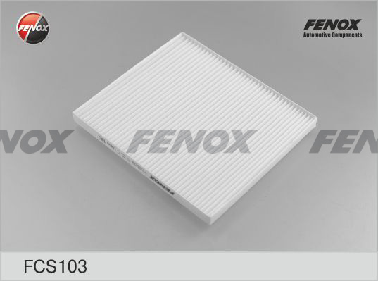 Фильтр салонный Hyundai Solaris 10-, Tucson 04-10, Kia Rio 05-, Sportage 04-, Cerato 09- <b>FENOX FCS103</b> - изображение 1