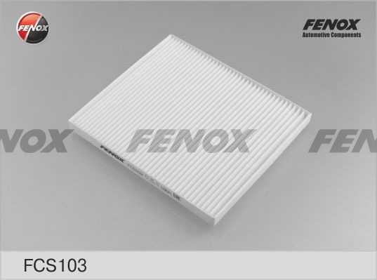 Фильтр салонный Hyundai Solaris 10-, Tucson 04-10, Kia Rio 05-, Sportage 04-, Cerato 09- <b>FENOX FCS103</b> - изображение 2