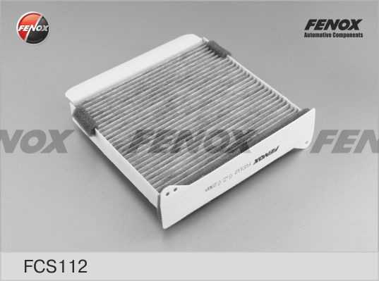 Фильтр салонный Mitsubishi Lancer 03- 1.3-2.0, Pajero 08- 3.0, 3.5, Grandis 04- 2.4 <b>FENOX FCS112</b> - изображение 1