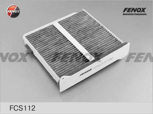 Фильтр салонный Mitsubishi Lancer 03- 1.3-2.0, Pajero 08- 3.0, 3.5, Grandis 04- 2.4 <b>FENOX FCS112</b> - изображение
