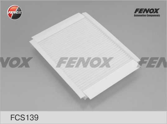Фильтр салонный Hyundai i30 07-12, Kia See'd 06- 1.4-2.0, 1.6CRDi, 2.0CRDi <b>FENOX FCS139</b> - изображение 1