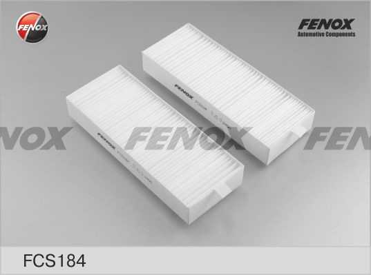 Фильтр салонный Hyundai Sonata 01-04 2.0, 2.7, Santa Fe 01-06, Trajet 04-08 <b>FENOX FCS184</b> - изображение 2