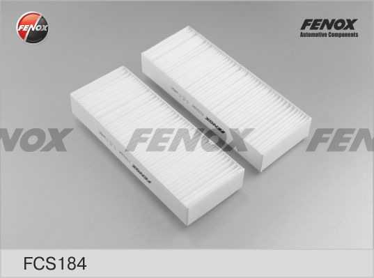 Фильтр салонный Hyundai Sonata 01-04 2.0, 2.7, Santa Fe 01-06, Trajet 04-08 <b>FENOX FCS184</b> - изображение 3