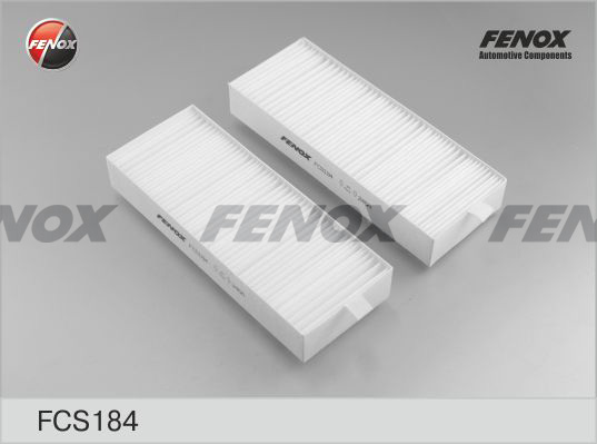 Фильтр салонный Hyundai Sonata 01-04 2.0, 2.7, Santa Fe 01-06, Trajet 04-08 <b>FENOX FCS184</b> - изображение