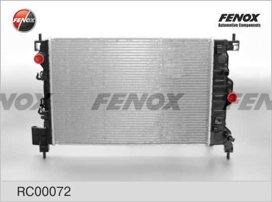 Радиатор Chevrolet Aveo (T300) 1.6 11- MT <b>FENOX RC00072</b> - изображение Радиатор Chevrolet Aveo (T300) 1.6 11- MT <b>FENOX RC00072</b> - изображение