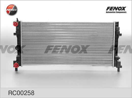 Радиатор VW Polo Sedan 1.6 10-, Skoda Fabia 1.2-1.6TDI 10-14 MT <b>FENOX RC00258</b> - изображение 1