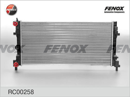 Радиатор VW Polo Sedan 1.6 10-, Skoda Fabia 1.2-1.6TDI 10-14 MT <b>FENOX RC00258</b> - изображение
