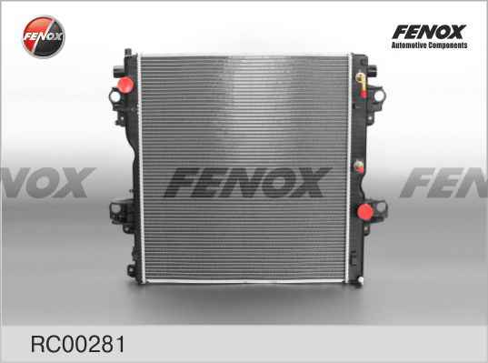 Радиатор Toyota Land Cruiser 3.0D 10- AT <b>FENOX RC00281</b> - изображение