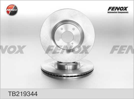 Диск тормозной передний Nissan Murano I/II, 3.5 - 2.5D, 07- <b>FENOX TB219344</b> - изображение 1