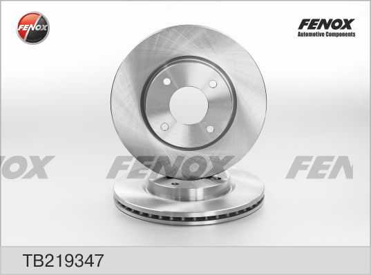Диск тормозной передний Nissan Tiida 1.6-1.8, 07- <b>FENOX TB219347</b> - изображение