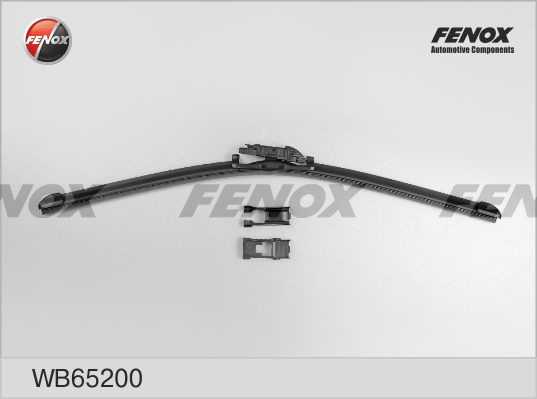 Щетка стеклоочистителя 650 мм (26') бескаркасная <b>FENOX WB65200</b> - изображение 1