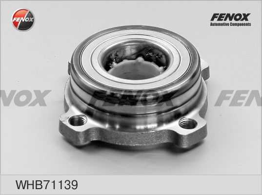 Подшипник ступицы задний BMW E63 <b>FENOX WHB71139</b> - изображение