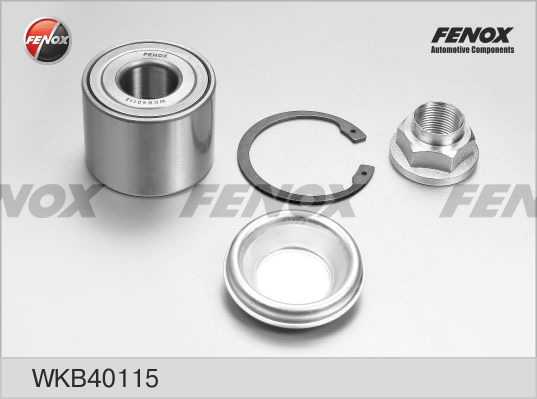 Подшипник ступицы задний Peugeot 307 00- , Citroen C4 04- <b>FENOX WKB40115</b> - изображение 1