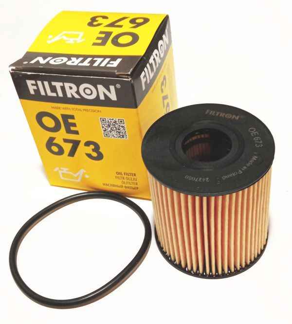 Фильтр масляный FILTRON OE673 - изображение 3