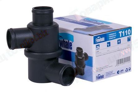 Термостат ВАЗ 2110-2112 85°С <b>FINWHALE T110</b> - изображение