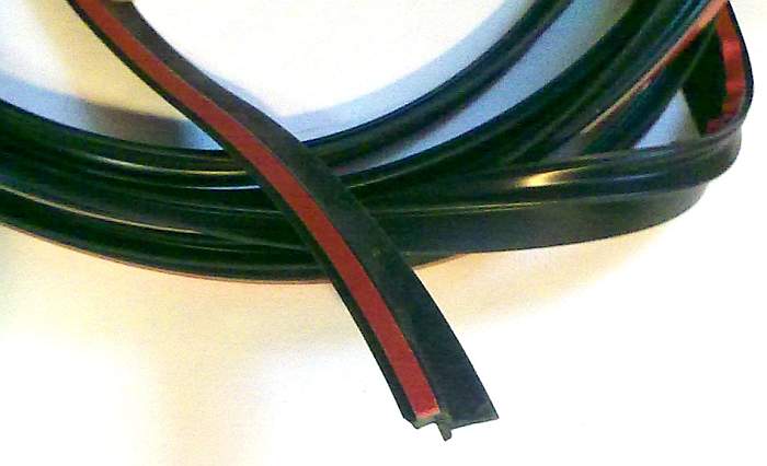 Молдинг универсальный - бухта 30м (цена за 1метр) <b>FLEXLINE FL-14.5MM F2</b> - изображение 1