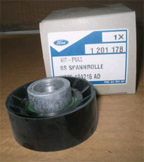 Ролик паразитный/PULLEY <b>FORD 1201178</b> - изображение Ролик паразитный/PULLEY <b>FORD 1201178</b> - изображение