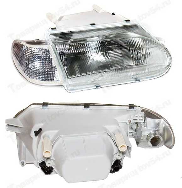 Фара ВАЗ 2115 белый поворотник правая стекло <b>Формула света 015.3711-01</b> - изображение