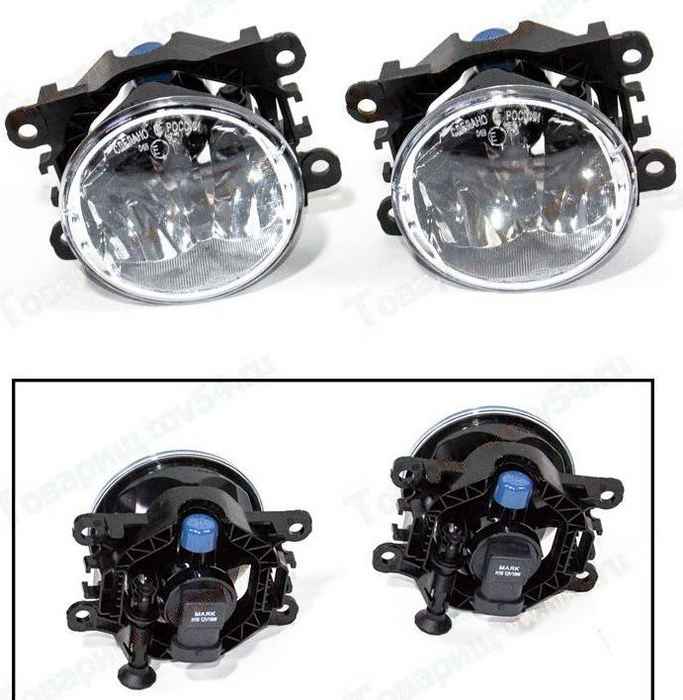 Фара противотуманная ВАЗ 2180 Vesta белая комплект 2шт <b>ФОРМУЛА СВЕТА 2181.3743</b> - изображение