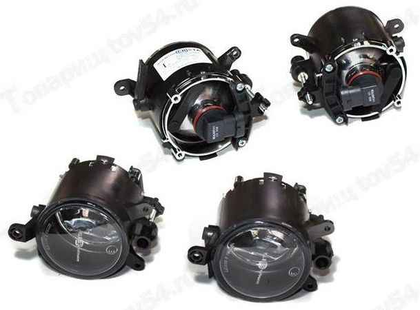 Фары противотуманные ВАЗ 2170 Приора прозрачн.комплект 2шт <b>Формула света РУФС.02 /РУФС.02 -01</b> - изображение