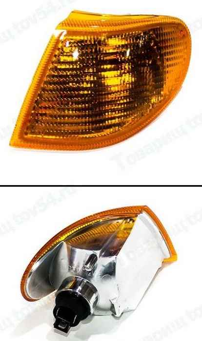 Указатель поворота передний ВАЗ 2115 левый желтый (аналог BOSCH) <b>Формула света УП 210141.3711</b> - изображение