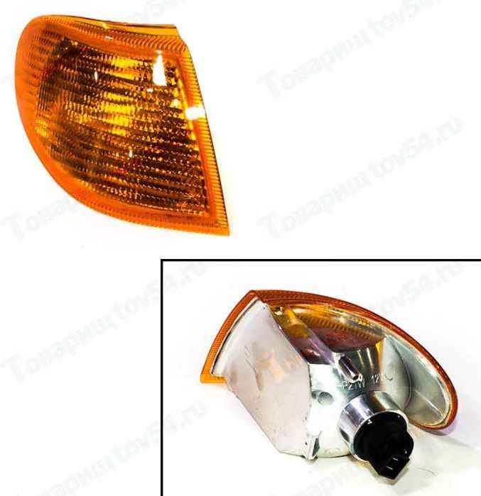 Указатель поворота передний ВАЗ 2115 правый желтый (аналог BOSCH) <b>Формула света УП 21014.3711</b> - изображение