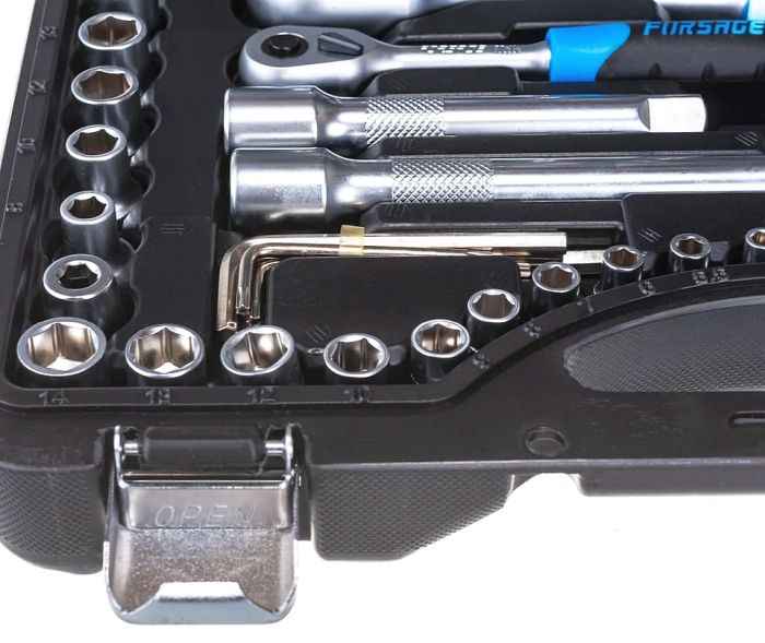 Набор инструментов 1/4", 1/2" FORSAGE 4941-5 (4-32 мм, 6 гран., 94 предм.) - изображение 8