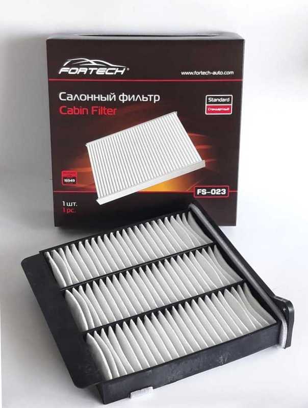 Фильтр салона MITSUBISHI: Lancer IX (CS_A) (03-08), Outlander I (03-07), Grandis (04~) <b>FORTECH FS023</b> - изображение 1