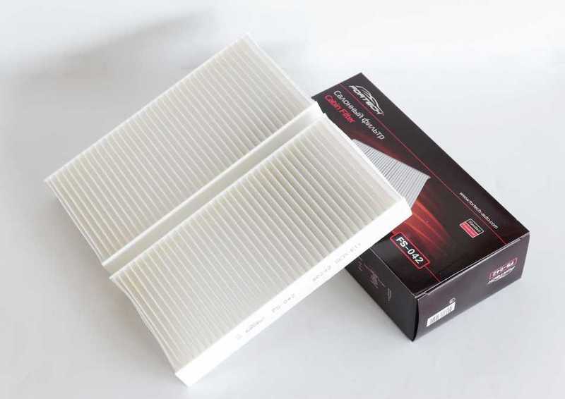 Фильтр салона HONDA: Civic VII (01-05), CR-V II (02-06), FR-V (05~), Stream (01~) <b>FORTECH FS042</b> - изображение 1