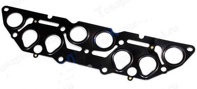 Прокладка коллектора ВАЗ 2123 Нива Шевроле металл 4-х слойн. <b>ФОРТЕХНИКС 2123-1008081-10</b> - изображение